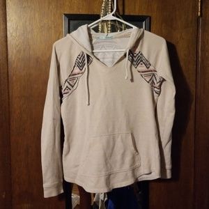 Hooded Knit Sweatshirt